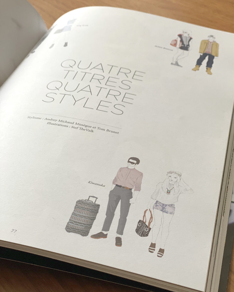 Ofive Magazine Illustration mode