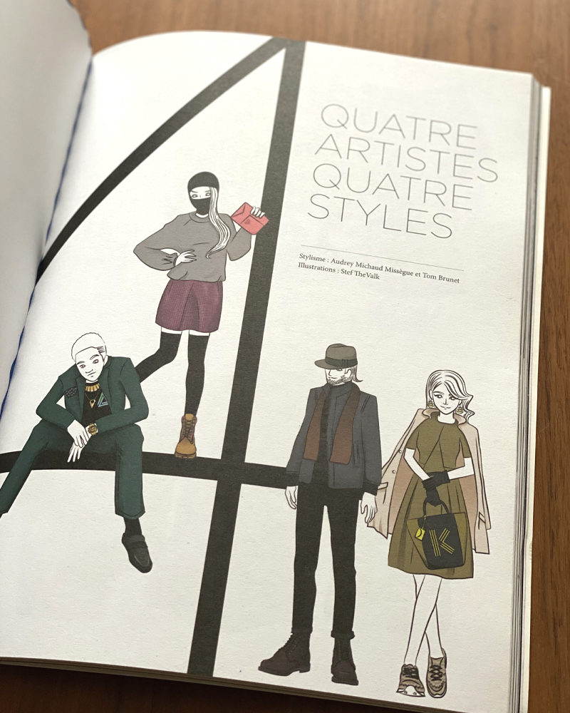 Ofive Magazine Illustration mode