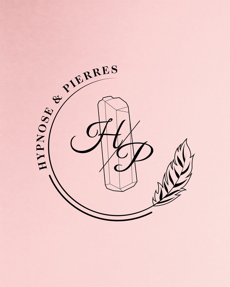 Hypnose et Pierres, Logo rose
