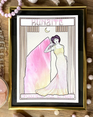 Illustration Femme, Kunzite