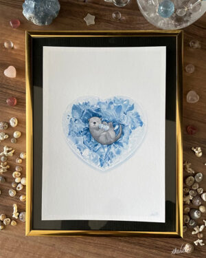 Illustration Loutre, Célestine