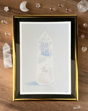 Illustration Retour au château, Fluorite